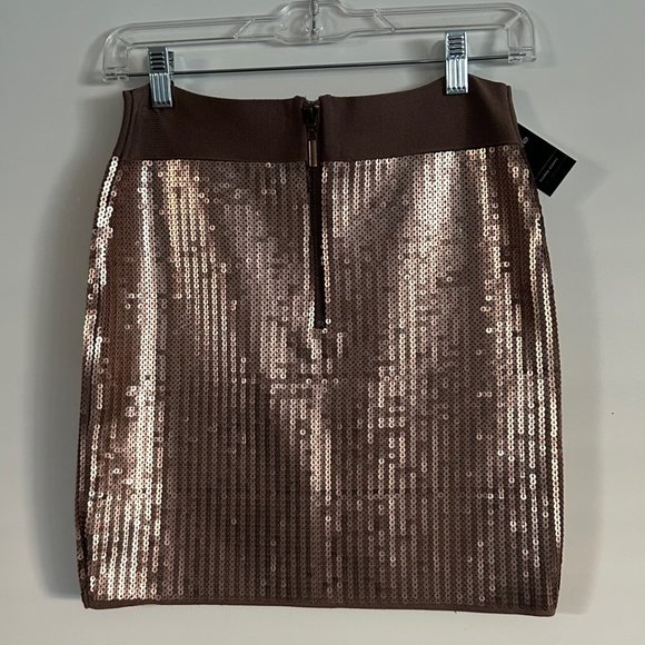 Bebe Sequence Bandage Skirt - Size M - Picture 2 of 3